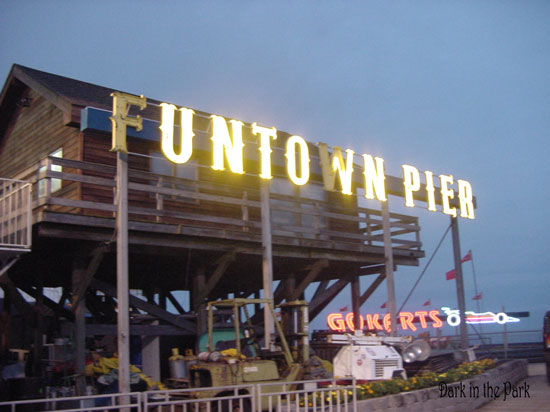 [Funtown Pier sign]